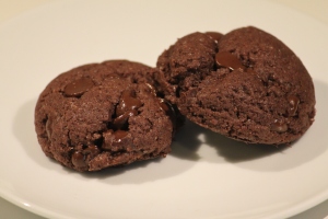 Triple Chocolate Fudge Cake Mix Cookies