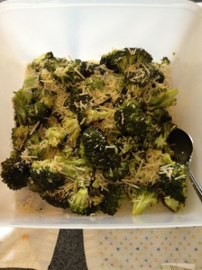 Oven Roasted Parmesan Broccoli