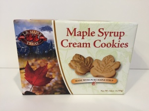 Maple Syrup Cream Cookies