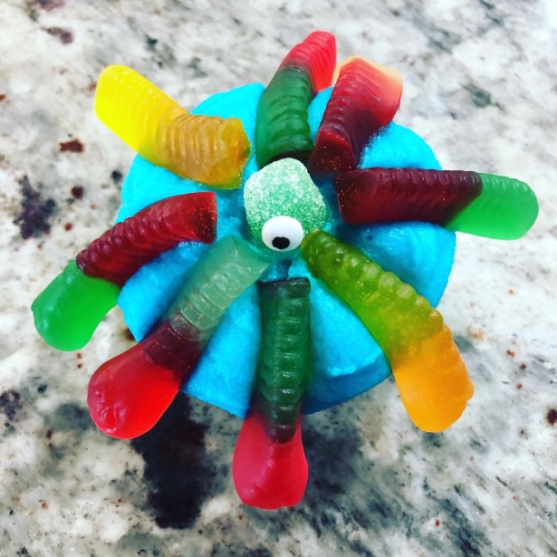 Octopus Cupcake